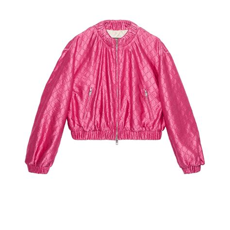 pink gucci bomber